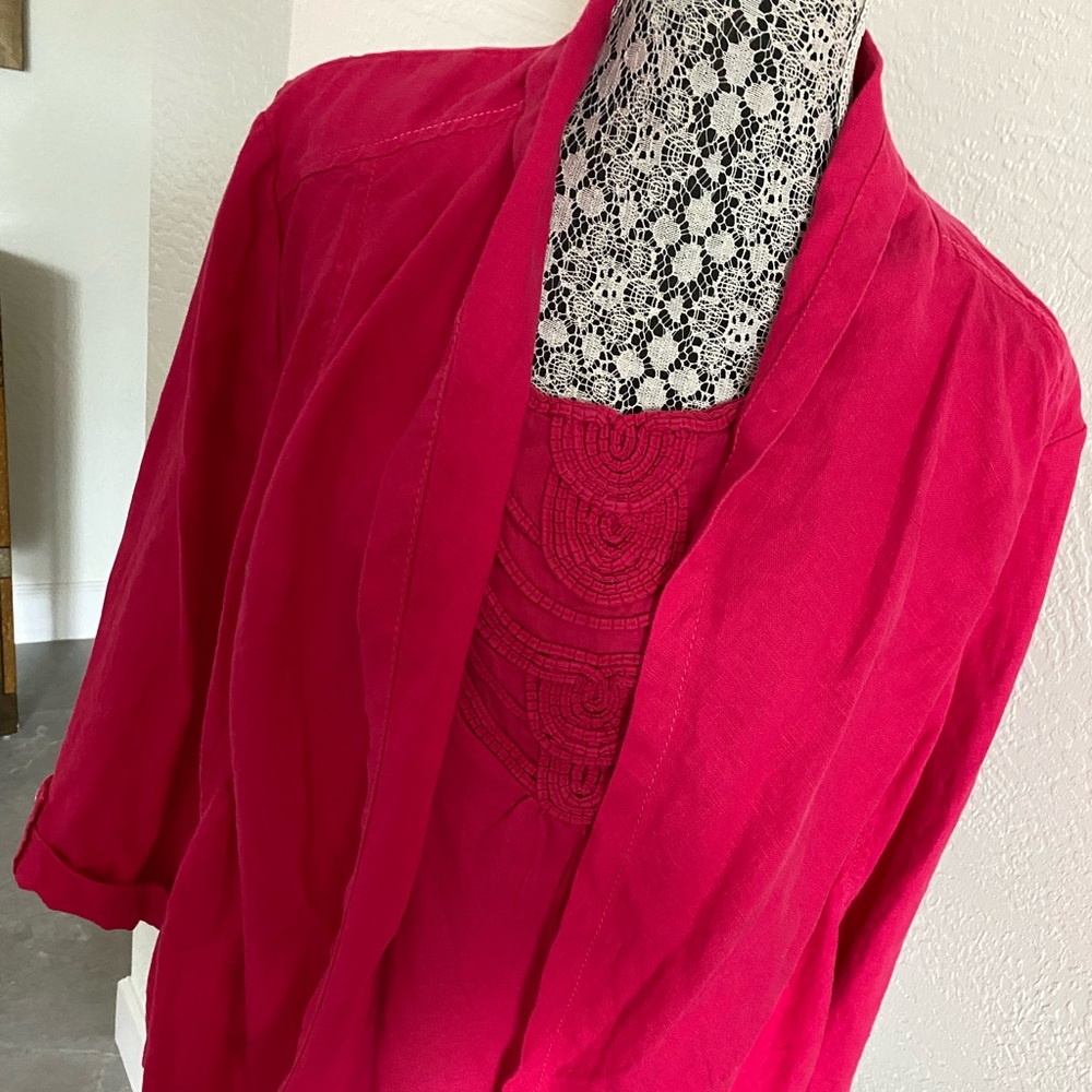 Chicos sz 3 jacket with tank